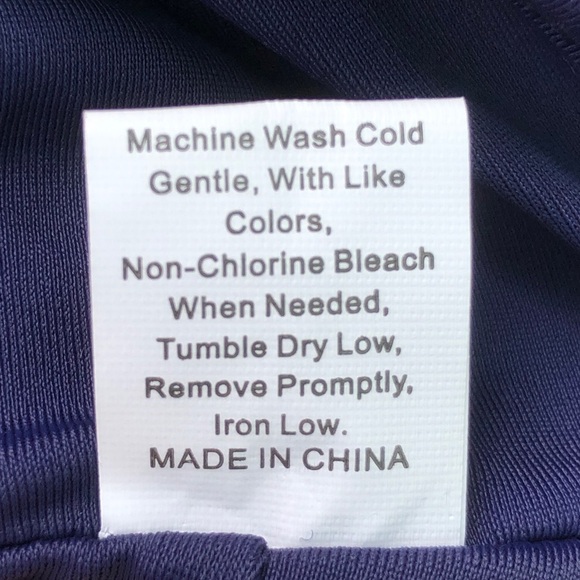 NEW - Navy Blue Underwire Twist Front Halter Tie Spaghetti Strap Bikini Top - XL - Picture 5 of 5